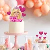 9 Stück Tortendeko Set, Prinzessin Cake Topper, Happy Produktbild-Vorschau 6