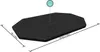 Bestway® PVC-Abdeckplane 305 x 184 cm, schwarz, oval Produktbild-Vorschau 8