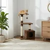 belviona Arbre à chat 85 cm avec support mural, peu Voir les images du produit 1
