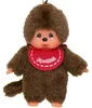 Ciondolo ragazzo rosso | 10 cm Monchhichi Sekiguchi | Anteprima dell’immagine prodotto 2