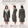 CalmyLIFE Badjas dames, zachte ochtendjas - met Productafbeelding-voorbeeld 4