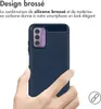 imoshion Brushed Backcover pour le Nokia G42 - Bleu foncé Voir les images du produit 2