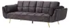 riess-ambiente Schlafsofa BOUTIQUE 215cm dunkelgrau gold Produktbild-Vorschau 9