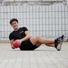 Matchu Sports Medizinball 2 kg aus Gummi Ø 19 cm - Produktbild-Vorschau 5