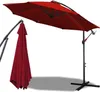 Sonnenschirm 350cm Balkon Strandschirm Gartenschirm Produktbild-Vorschau 1