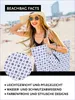Große Strandtasche Shopper mit Reißverschluss - Produktbild-Vorschau 4