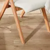 SoBuy Skládací židle dřevěná čalouněná sada 2 ergonomických Náhled obrázku produktu 7