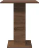 vidaXL Stolik bistro brązowy dąb 60x60x75 cm materiał Podgląd zdjęcia produktu 5