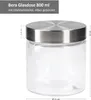 6tlg. Set Vorratsdosen Bera - 2x 800ml + 2x 1,2L + 2x 1,7L Produktbild-Vorschau 3