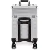 Kosmetikkoffer auf Rollen Aluminium Silber 40L Make-up Produktbild-Vorschau 12