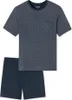 Schiesser Herren Schlafanzug kurz Gr. 60  nachtblau Produktbild-Vorschau 5