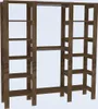 Skye Decor, City - Walnut, Kleiderschrank, 100 % Produktbild-Vorschau 3