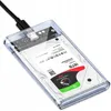 Průhledný box na 2,5palcový SATA HDD a SSD, USB 3.0, přenos Náhled obrázku produktu 4