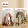 Grafner Kleiderständer auf Rollen, doppelt mit 2 Produktbild-Vorschau 7