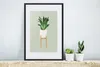 MuchoWow® MuchoWow® Gerahmtes Poster Pflanze - Blumentopf - Produktbild-Vorschau 4