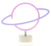 LED NEON Figur PLANET - Neonlicht - H: 24cm - Batterie oder Produktbild-Vorschau 2