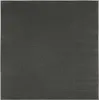 A square, dark gray rug with a textured surface. Produktbild-Vorschau