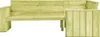 vidaXL Banc d'angle de jardin 239 cm Bois de pin imprégné Voir les images du produit 8