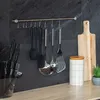 Intirilife acciaio inox cucina appeso con 10 ganci - cucina Anteprima dell’immagine prodotto 6