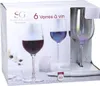 A product box for a set of 6 wine glasses, with images of the glasses on the front. Produktbild-Vorschau