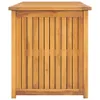 vidaXL Coffre de jardin 175x50x55 cm bois massif teck - Voir les images du produit 7