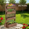 Vertikální postel Flora, lakované dřevo, včetně rostlinného Náhled obrázku produktu 7