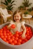 H&F Heimtextilien | 100 palline per piscina 6 cm - rosse | Anteprima dell’immagine prodotto 4