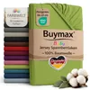 Buymax Baby Spannbettlaken 70x140 cm Apfelgrün, Jersey 100% Produktbild-Vorschau 1