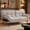 Makika Schlafsofa 3-Sitzer Schlafcouch Paul verstellbar mit Produktbild-Vorschau 1