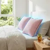 kühlende Kissenbezuege 80x80cm 2er Set Rosa atmungsaktiv Produktbild-Vorschau 2