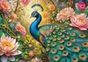 Cherry Pazzi - Puzzle Pavone Paradiso - 1000 dielov Anteprima dell’immagine prodotto 2
