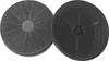 Two charcoal filters for a range hood, shown against a white background. Produktbild-Vorschau