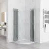 MIQU Duschkabine Runddusche 80x80x197 cm  Duschabtrennung Produktbild-Vorschau 3