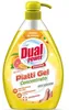 A bottle of Dual Power dish soap with citrus fruit imagery. Produktbild-Vorschau