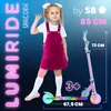 LUMI RIDE Trottinette pour enfants avec roues LED, freins Voir les images du produit 4