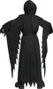 Scream Kostüm Halloween-Geist schwarz mit Maske für Kinder Produktbild-Vorschau 4