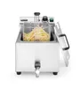 HENDI Profi Line friggitrice con rubinetto di scarico, 8 l, Anteprima dell’immagine prodotto 3