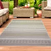 In- & Outdoor Teppich Sisal Optik Rautenmuster – Produktbild-Vorschau 1