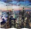 LED-Paravent Trennwand Raumteiler New York, Timer, Produktbild-Vorschau 1