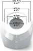 Stövchen - schick weiß Produktbild-Vorschau 2