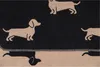 Cawö Decke We Love Dogs Dackel Schwarz Beige (150x200cm) Produktbild-Vorschau 8