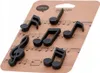 Musiknoten Kühlschrankmagnete im 6er Set Produktbild-Vorschau 4