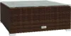 12-tlg. Garten-Lounge-Set mit Kissen Braun Poly Rattan Produktbild-Vorschau 5