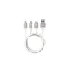 prio 3v1 Micro USB a USB C a Lightning na USB A kábel 3A 2m Náhľad obrázku produktu 2