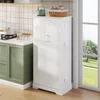Szafka kuchenna Merax 60x35x128cm z oświetleniem sensorowym Podgląd zdjęcia produktu 2