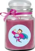 Duftkerze im Bonbonglas zum Vatertag, Duft: Lavendel ( Lila Produktbild-Vorschau 1
