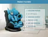 BUF BOOF® P100 Kindersitz i-Size R129 40–150 cm 360° Produktbild-Vorschau 3