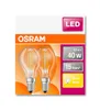 2 x Osram LED Filament Leuchtmittel Tropfen 4W = 40W E14 Produktbild-Vorschau 7