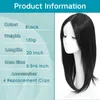 Solidchoice - Przedłużanie włosów typu klips, 50 cm, Podgląd zdjęcia produktu 2