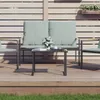 vidaXL Tuintafel, antraciet, 55x40x37 cm, staal Productafbeelding-voorbeeld 2